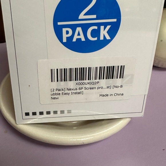 Omoton premium Tempered Glass Screen Protect for nexus 6P - Picture 2 of 7